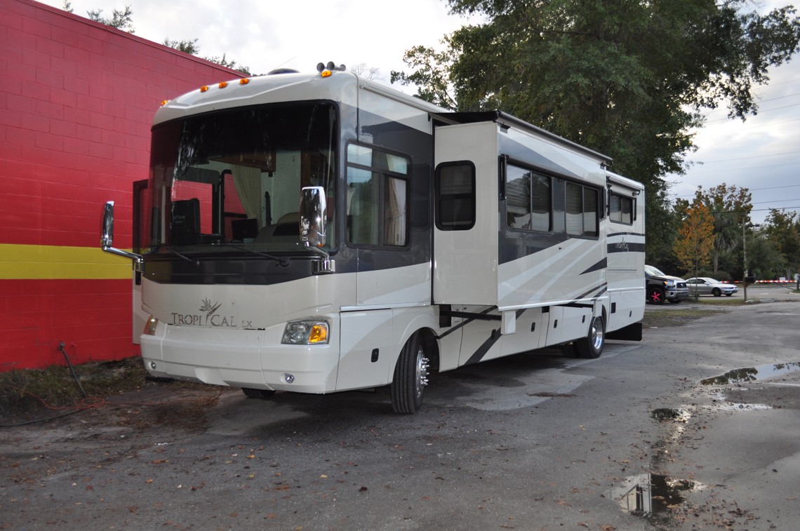 RV with hertz and processing Sound Depot and Performance Car Audio