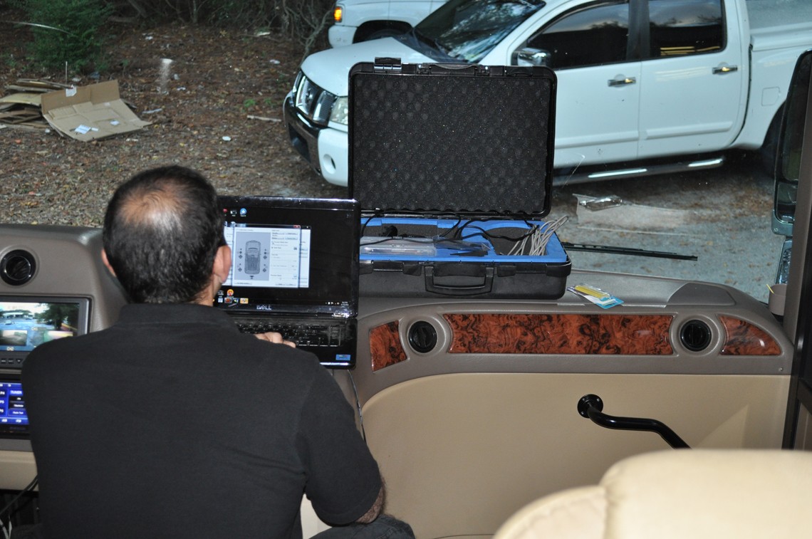 RV with hertz and processing Sound Depot and Performance Car Audio