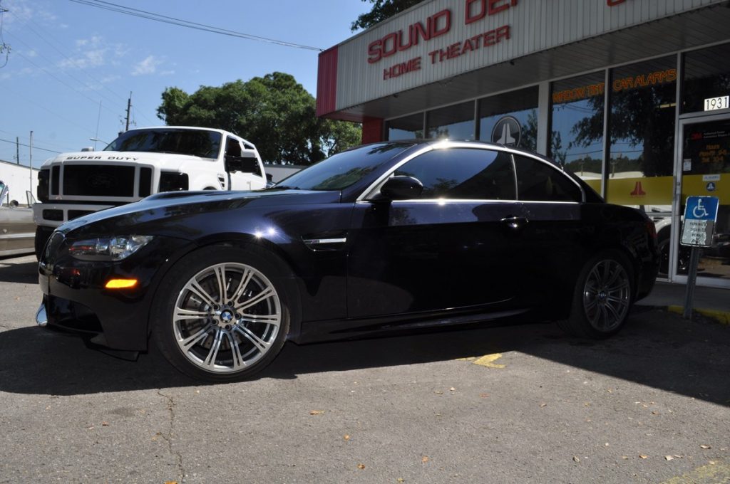 BMW M3 Sound Depot and Performance Car Audio Window Tint Gainesville, FL