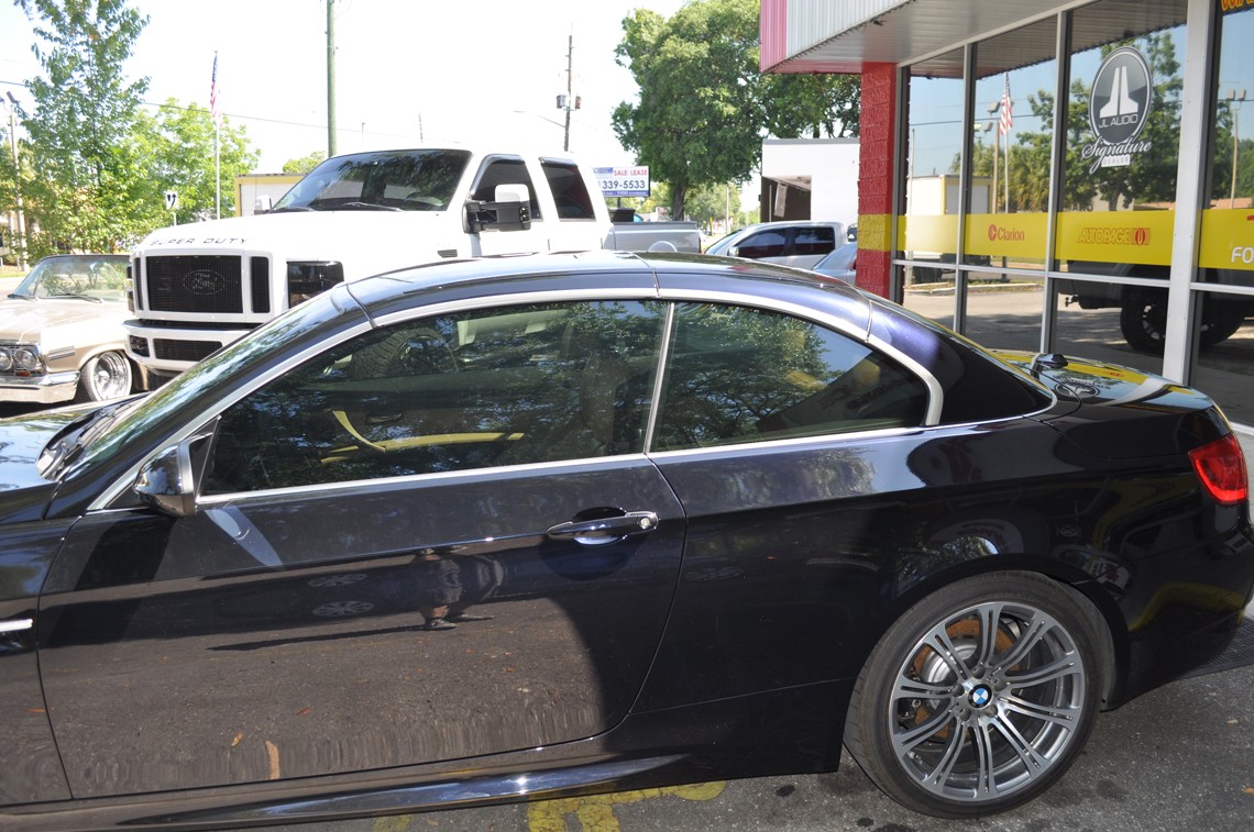 BMW M3 Sound Depot and Performance Car Audio Window Tint Gainesville, FL