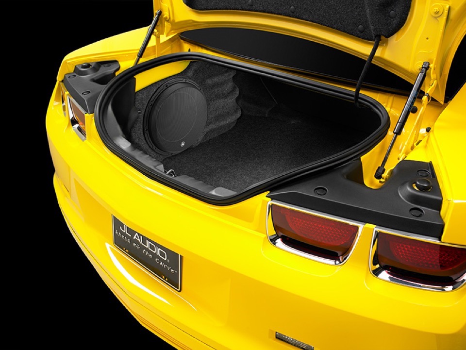 2017 camaro convertible subwoofer box