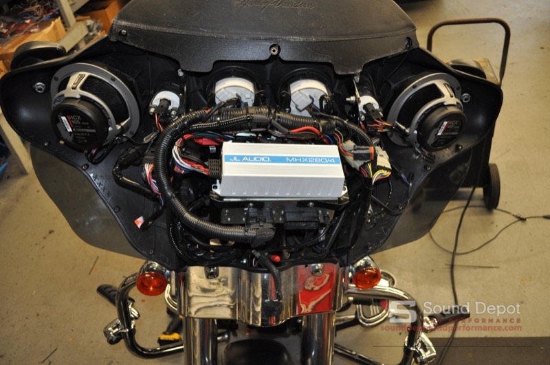 2008 Harley Street Glide JL Audio Upgrade