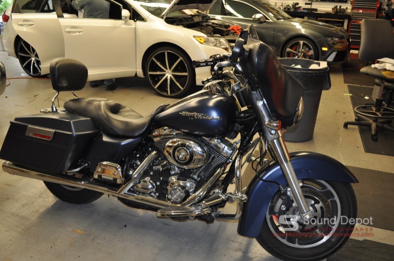 2008 Harley Street Glide JL Audio Upgrade