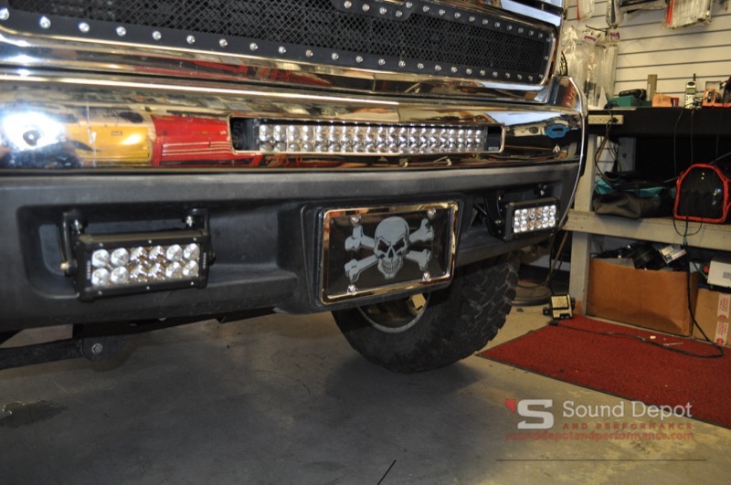 Gainesville Chevy 2500 Light bars