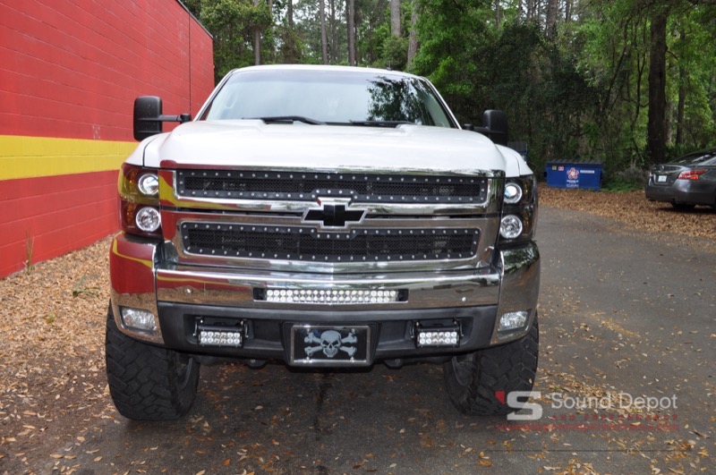Gainesville Chevy 2500 Light bars