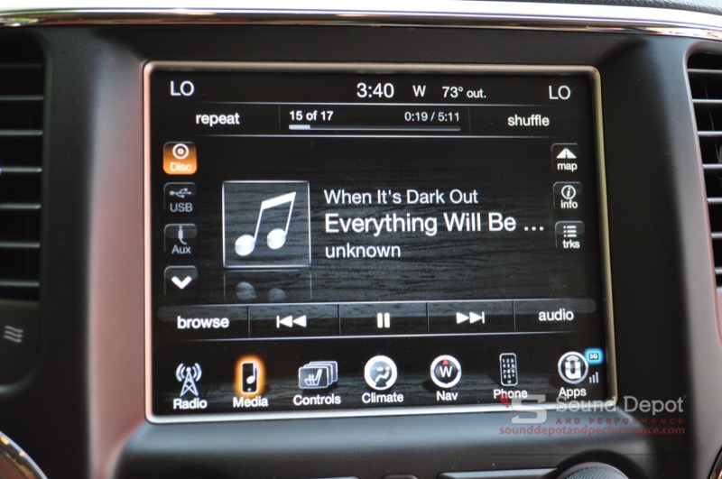 Jeep Grand Cherokee CD Player Addition For Gainesville Client