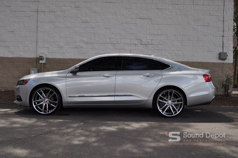 Chevy Impala Wheels For Gainesville Client Make New Car Stand Out