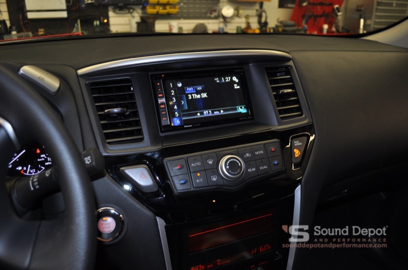 Gainesville Client Upgrades Base Model Nissan Pathfinder Technology