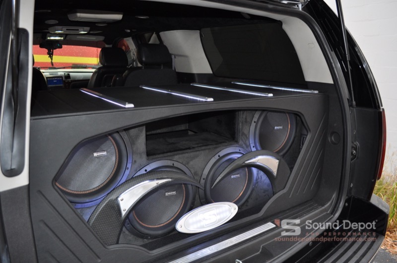 Cadillac Escalade Audio System Upgrade For Gainesville Client