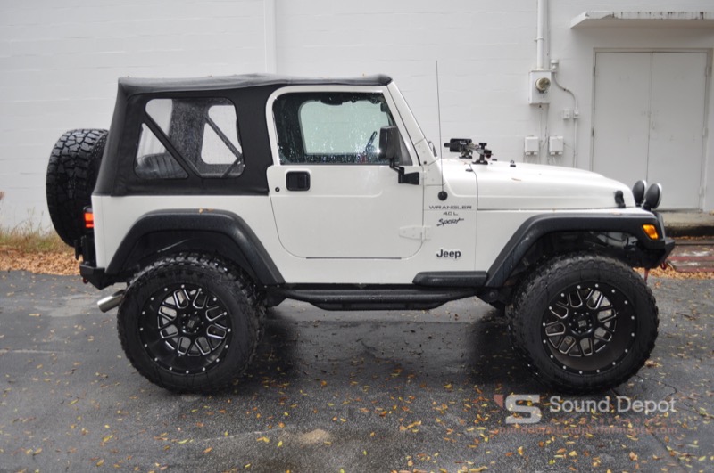 High Springs Client Comes To SDP For Jeep Wrangler Audio Upgrade