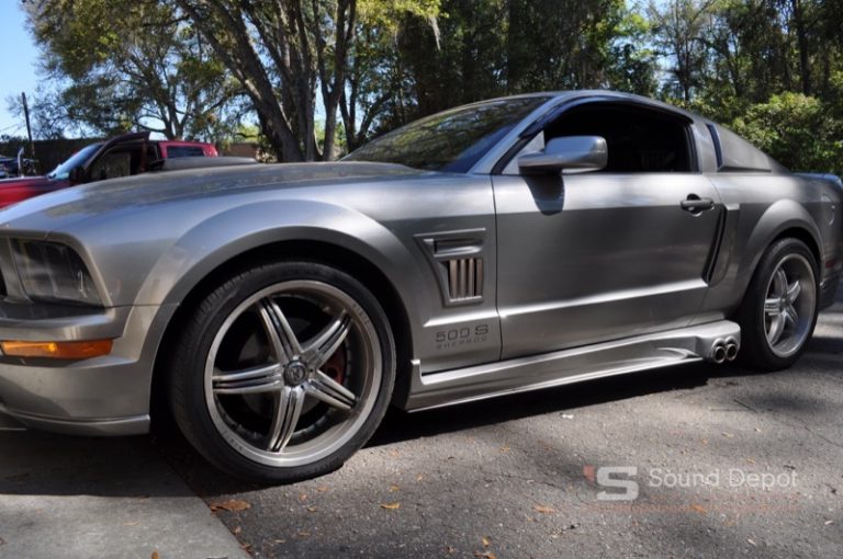 Gainesville Client Gets Ford Mustang Stereo System