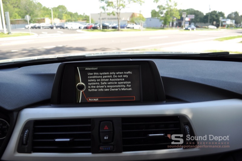 Gainesville Client Adds Safety with BMW 320i Backup Camera
