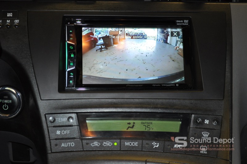 Toyota Prius Audio System Upgrade for Gainesville Client