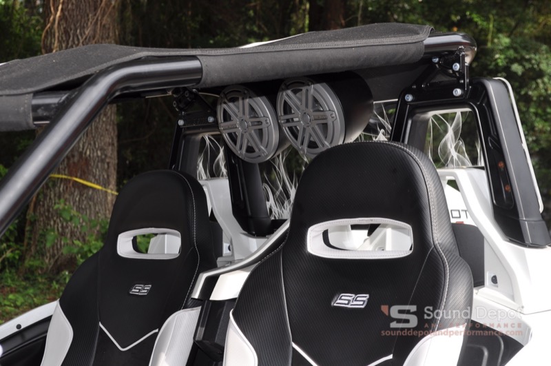 Polaris Slingshot Audio System for Gainesville Client