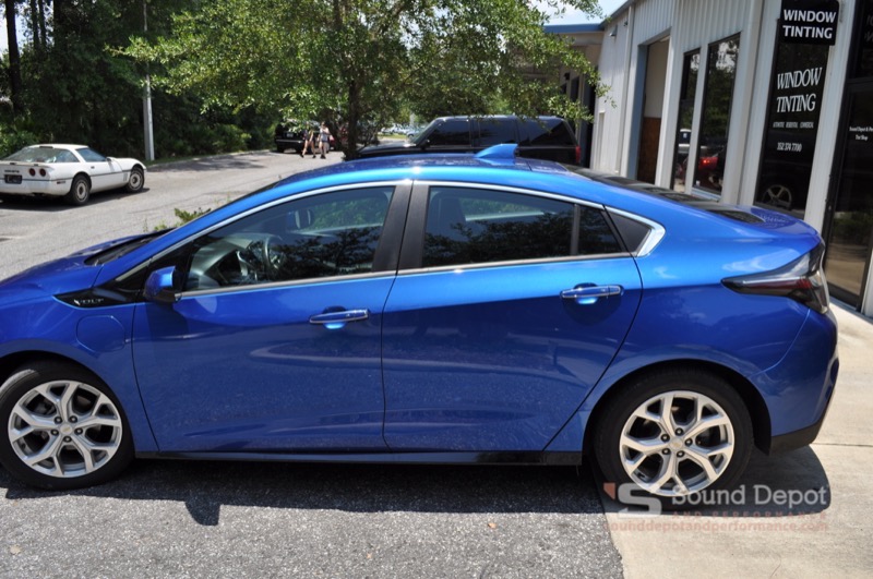 Gainesville Client Adds Style and Protection with Chevy Volt Window Tinting