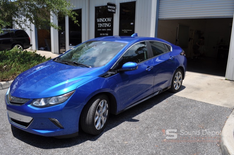 Gainesville Client Adds Style and Protection with Chevy Volt Window Tinting