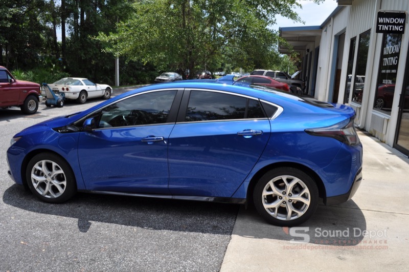 Gainesville Client Adds Style and Protection with Chevy Volt Window Tinting