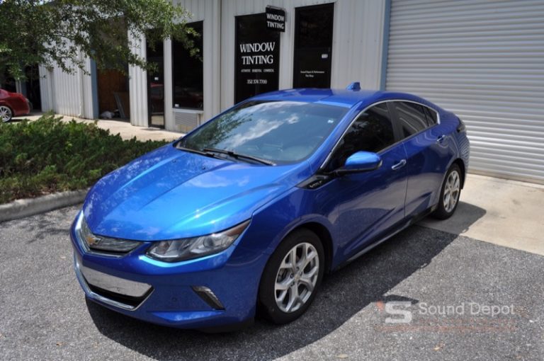 Gainesville Client Adds Style and Protection with Chevy Volt Window Tinting