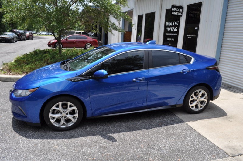 Gainesville Client Adds Style and Protection with Chevy Volt Window Tinting