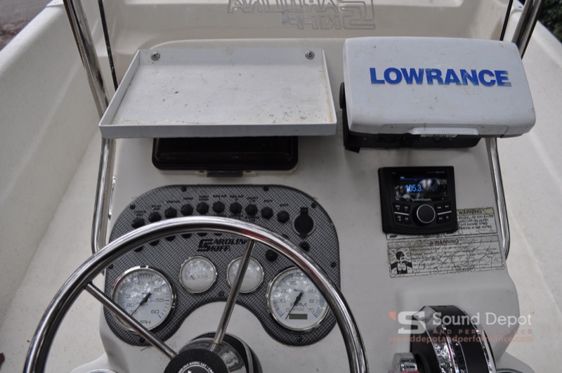 Repeat Alachua Client Upgrades Carolina Skiff Sound System