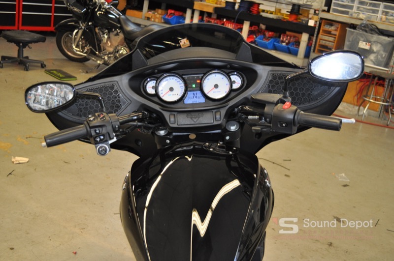 Stealth Audio Upgrade for Gainesville Victory Cross Country Owner